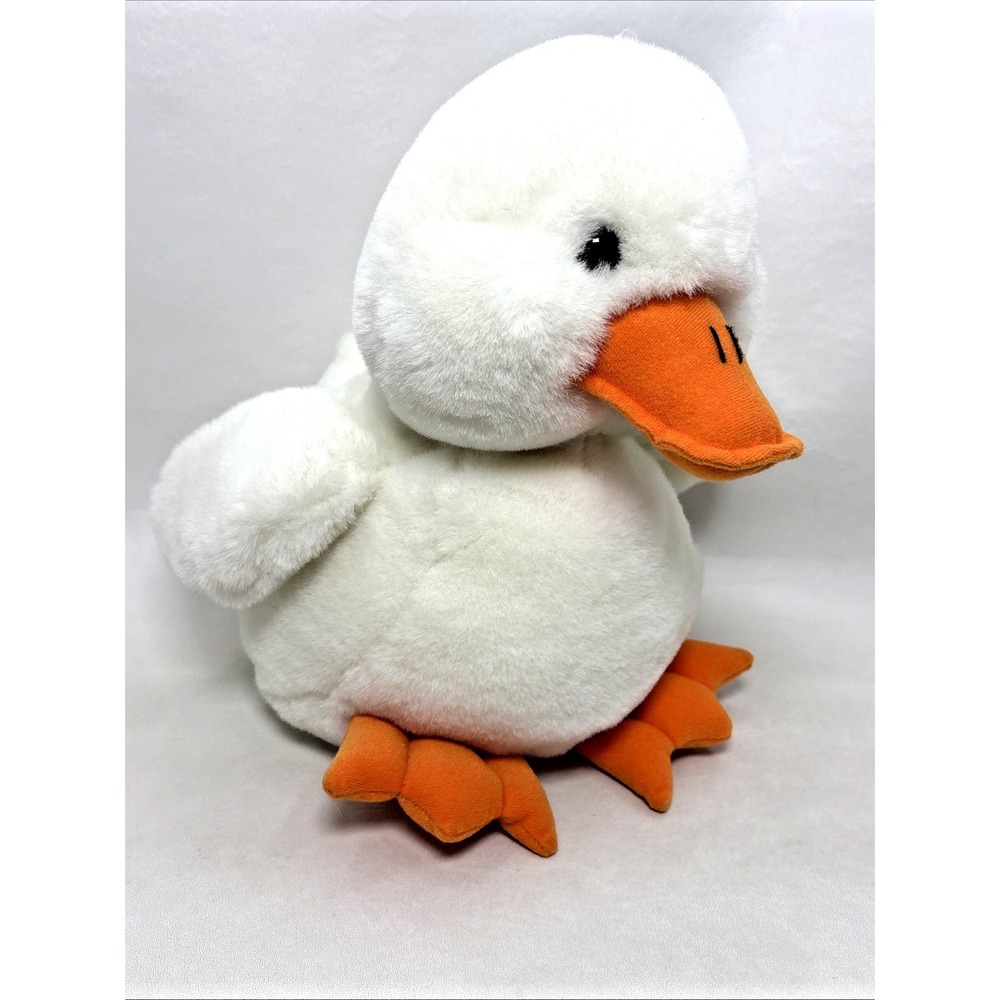 Russplus White Stuffed 12" Plush Animal Toy Duck Chonky‎ Duckling HTF
